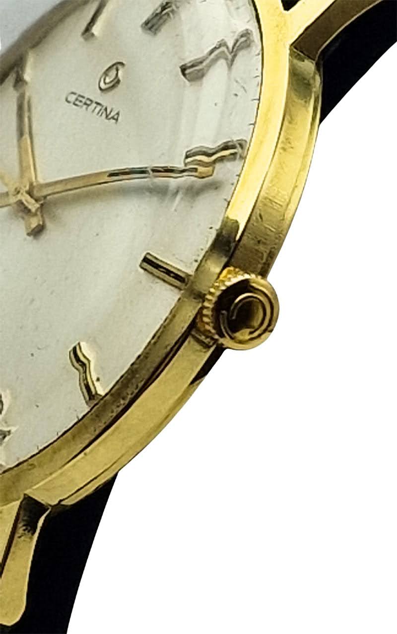 Certina 18K Gold Cal. 25-66 z końca lat 60 - doskonały stan!