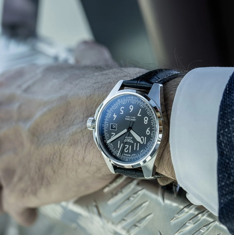 zegarmistrz Zegarek Aviator AIRACOBRA 43 TYPE B V.1.38.0.322.4 (V13803224)