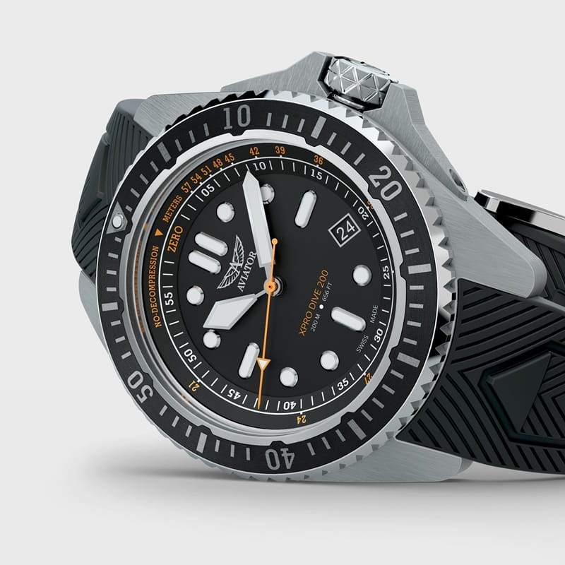 zegarmistrz Zegarek Aviator XPRO DIVER 200 V.1.42.0.371.6 (V14203716)
