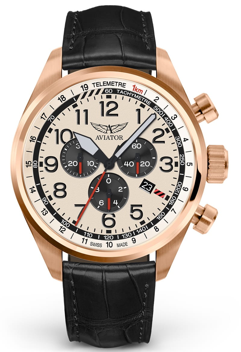 Zegarek Aviator Airacobra P45 Chrono V.2.25.2.173.4 (V22521734)