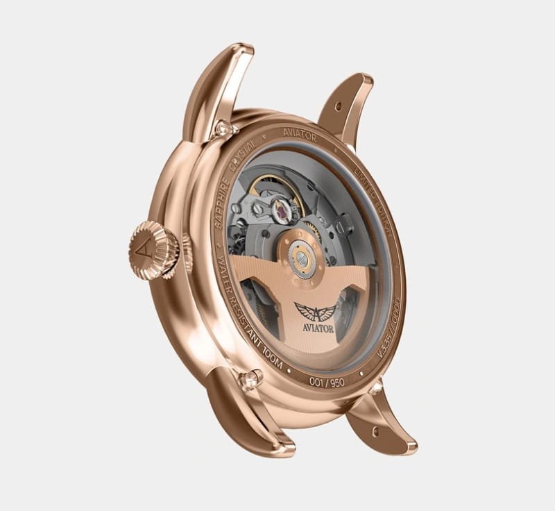 Zegarek Aviator Douglas Day Date Meca 41 V.3.36.2.285.4 Kraków