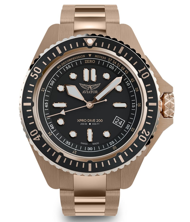 Zegarek Aviator XPRO DIVER 200 V.1.42.2.373.5 (V14223735) Kraków