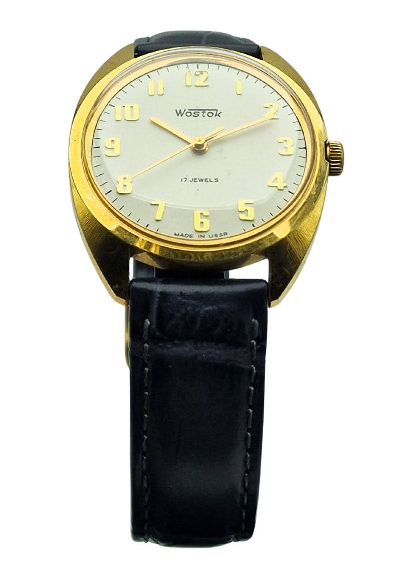 Pozłacany radziecki Wostok - doskonały stan!