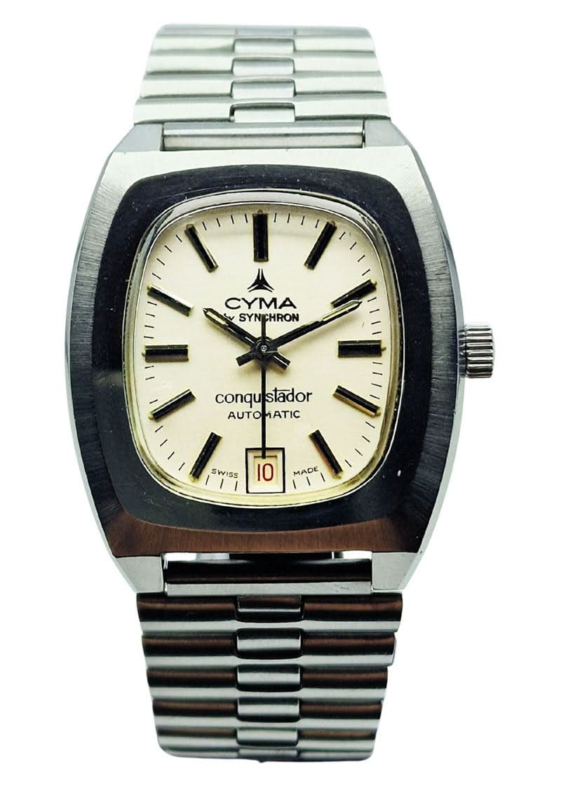 Unikatowa Cyma by Synchron Conquistador Automatic Cal. AS2063 - doskonały stan!