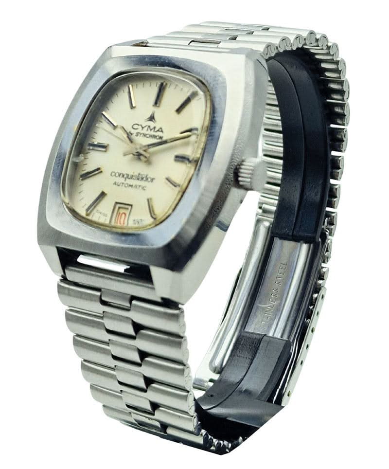 Unikatowa Cyma by Synchron Conquistador Automatic Cal. AS2063 - doskonały stan!
