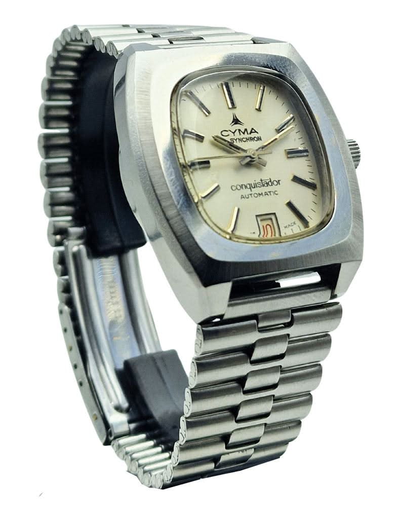 Unikatowa Cyma by Synchron Conquistador Automatic Cal. AS2063 - doskonały stan!