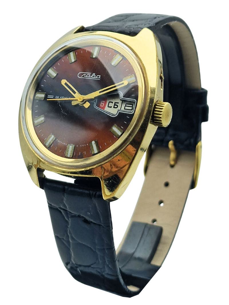 Slava Cal. 2428 26 kamieni lata 80. - doskonały stan!