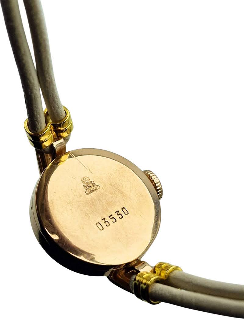 Damska złota 14K 583 Czajka Cal. 1601 - Perfekcyjny stan!