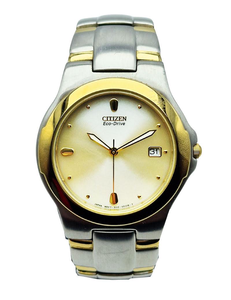 Citizen Eco-Drive E110-K16768 lata 90. - kolekcjonerski stan!