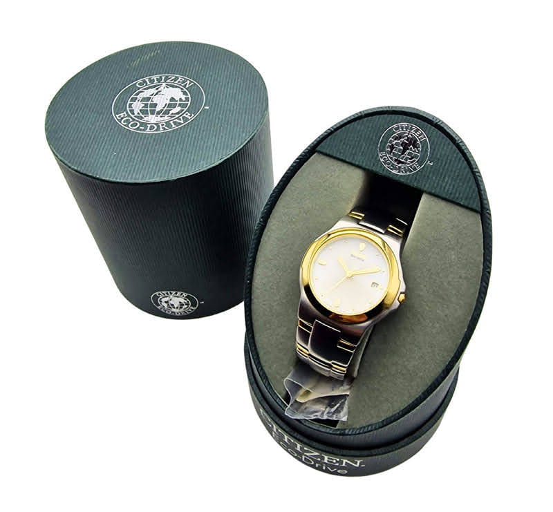 Citizen Eco-Drive E110-K16768 lata 90. - kolekcjonerski stan!