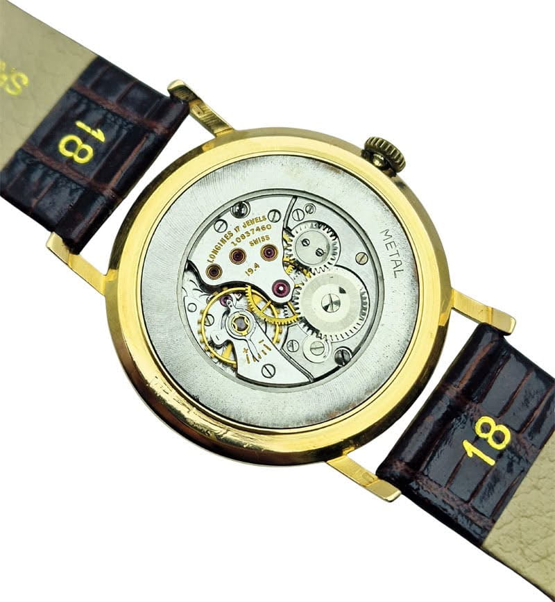 Garniturowy złoty 18K Longines Cal. 19.4 lata 1946-1947r. - doskonały stan!