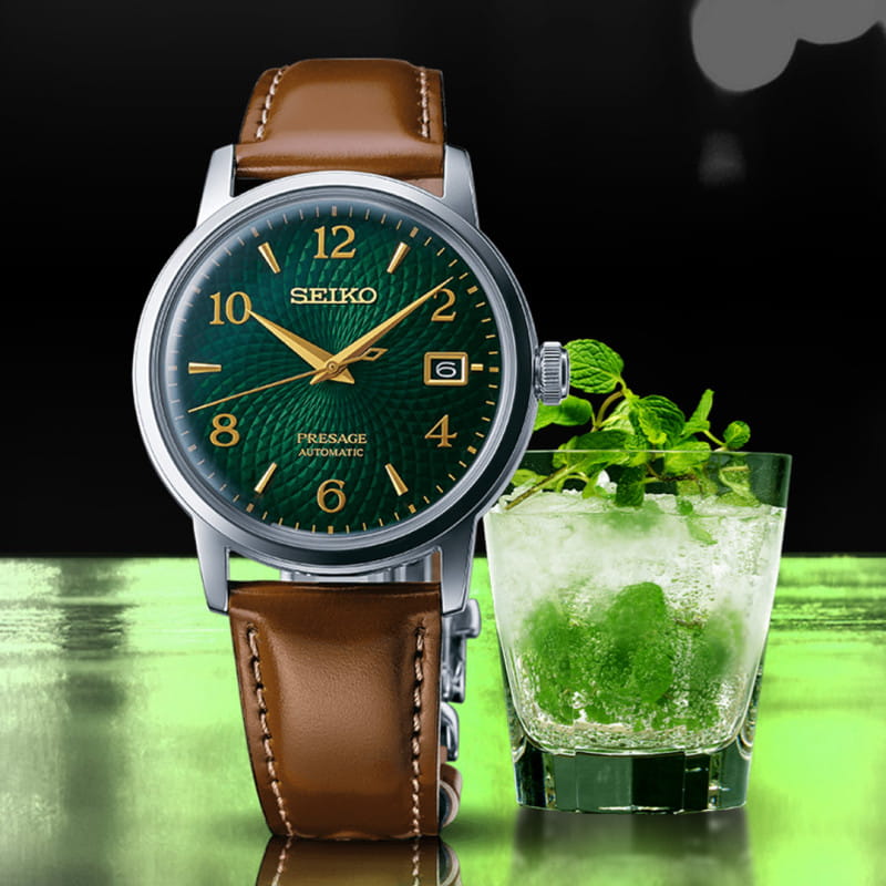 Zegarek Seiko Presage Cocktail Time SRPE45J1 Mojito