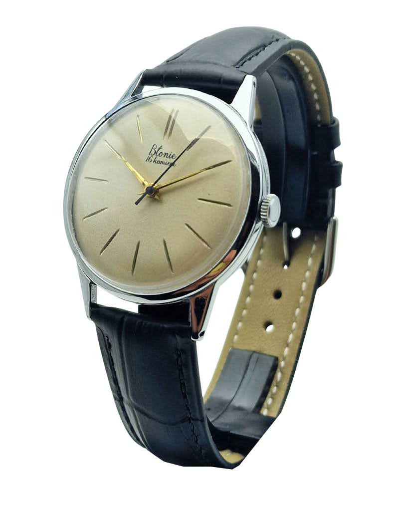 Błonie 16 kamieni - doskonały stan! Polskie zegarki.