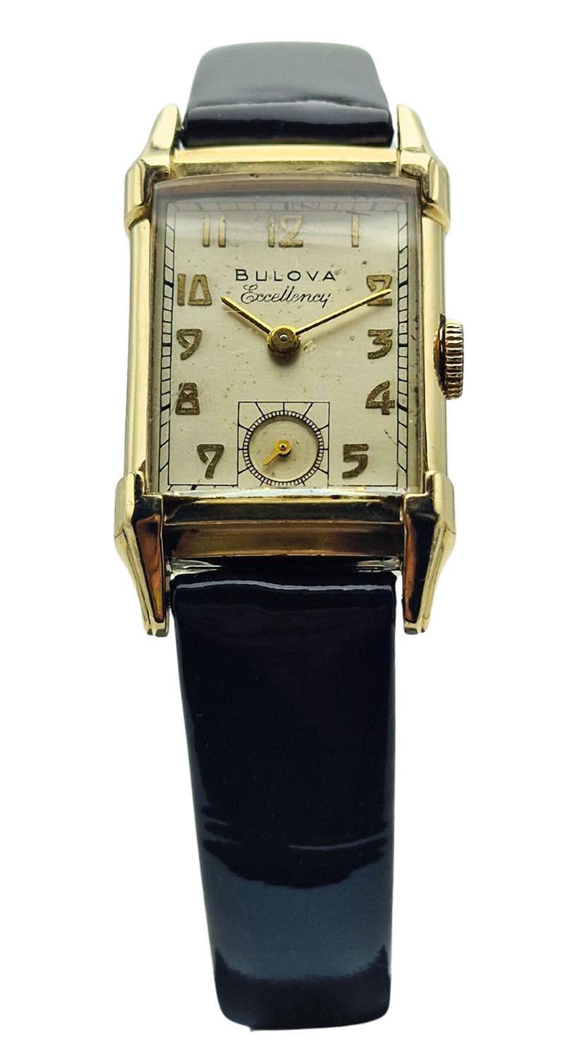 Pozłacany zegarek Bulova - stan bardzo dobry