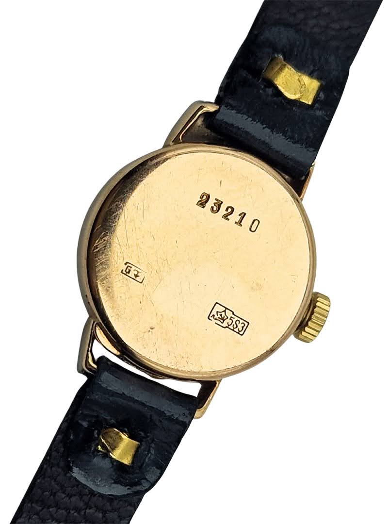 Czajka „Чайка” 1601A złoto 14K z diamentami - doskonały stan!