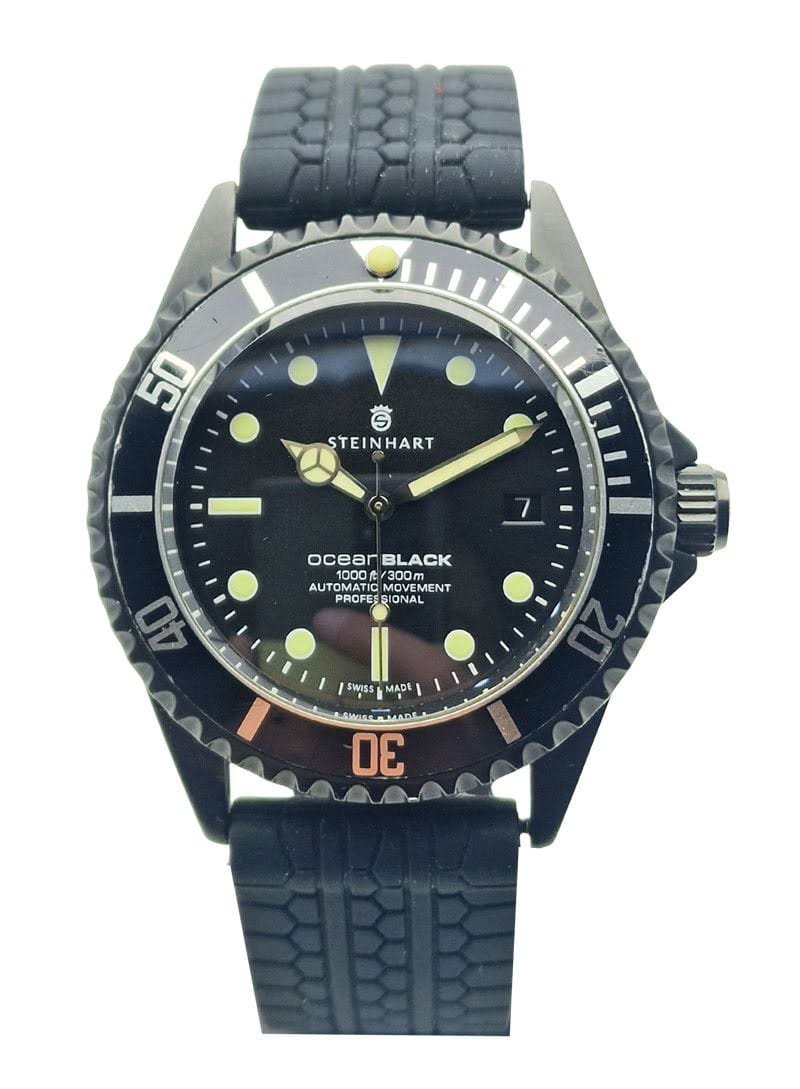 Steinhart Ocean One BLACK Diver Watch - doskonały stan!