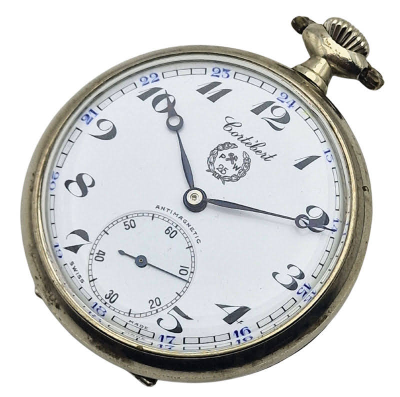 Kieszonkowy Cortebert Cal. 532 lata 30. - perfekcyjny stan! Szwajcarski