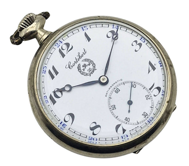 Kieszonkowy Cortebert Cal. 532 lata 30. - perfekcyjny stan!