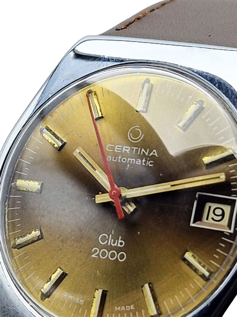 Certina Club 2000 lata 60.- doskonały stan!