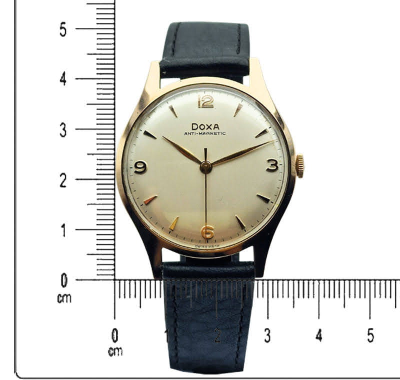 Piękna garniturowa złota 14K (585) Doxa - Doskonały stan!