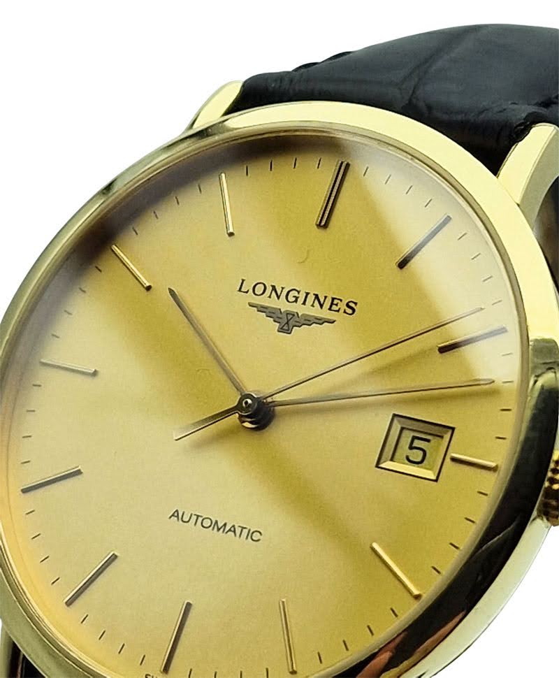 Unikalny złoty 18K Longines Elegant Automatic - perfekcyjny stan!