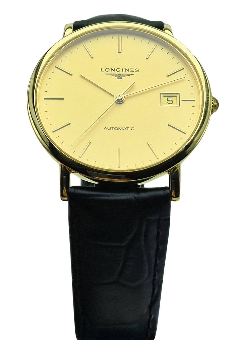 Unikalny złoty 18K Longines Elegant Automatic - perfekcyjny stan!