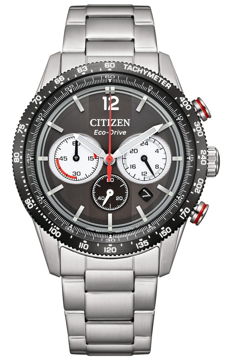 Zegarek Citizen Vintage Racing Chrono Eco Drive CA4714-55E (CA471455E)