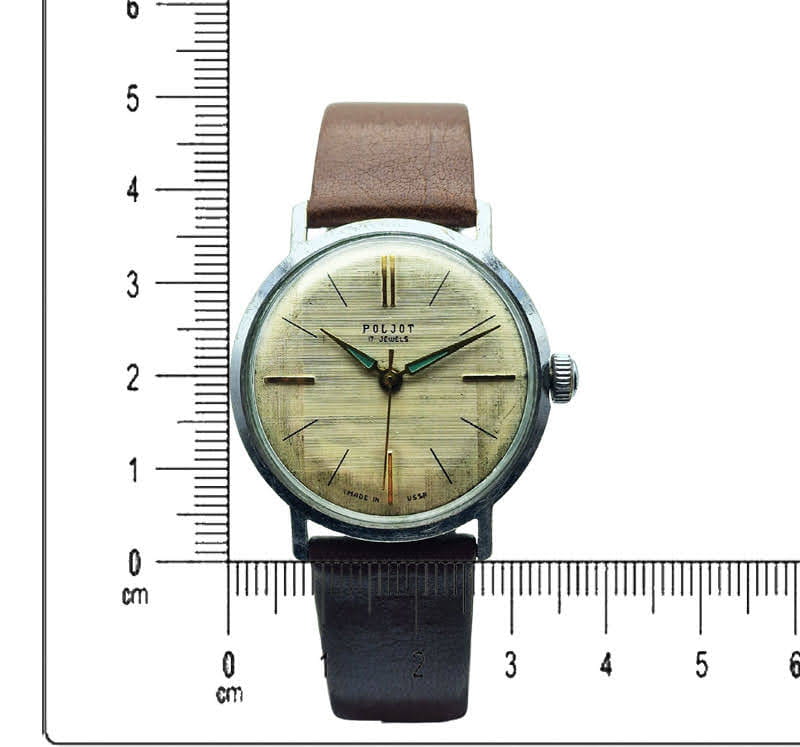 zegarek vintage Poljot, unikat z Krakowa