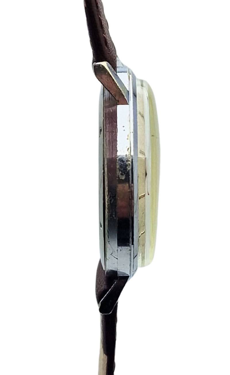 Cienki zegarek garniturowy Poljot – Styl lat 60