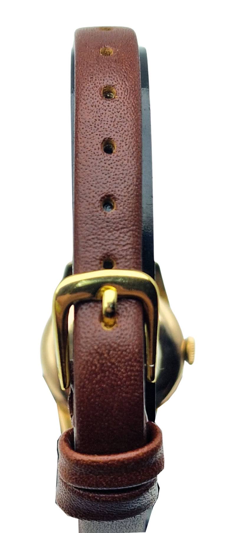 Damska złota 14K Doxa Anti-Magnetic z lat 50. - perfekcyjny stan!