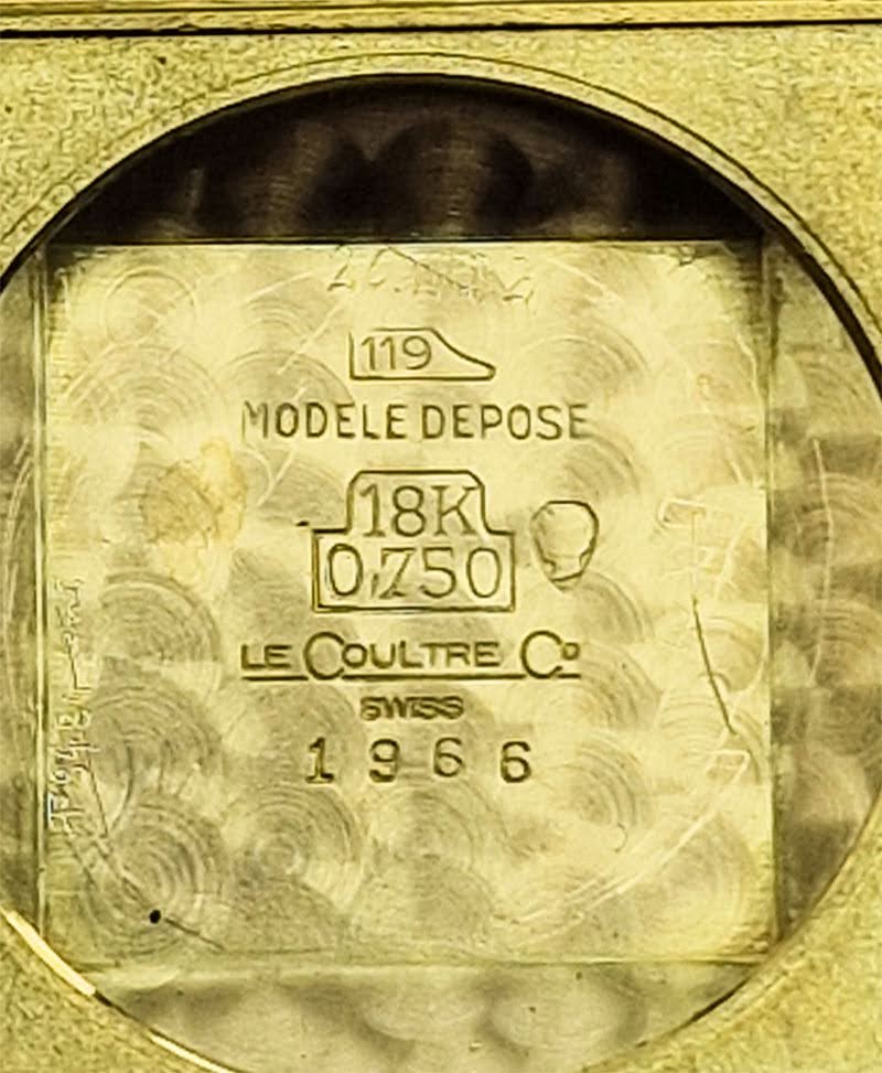 Złoty 18K Jaeger-LeCoultre Square 1947r. - unikat!