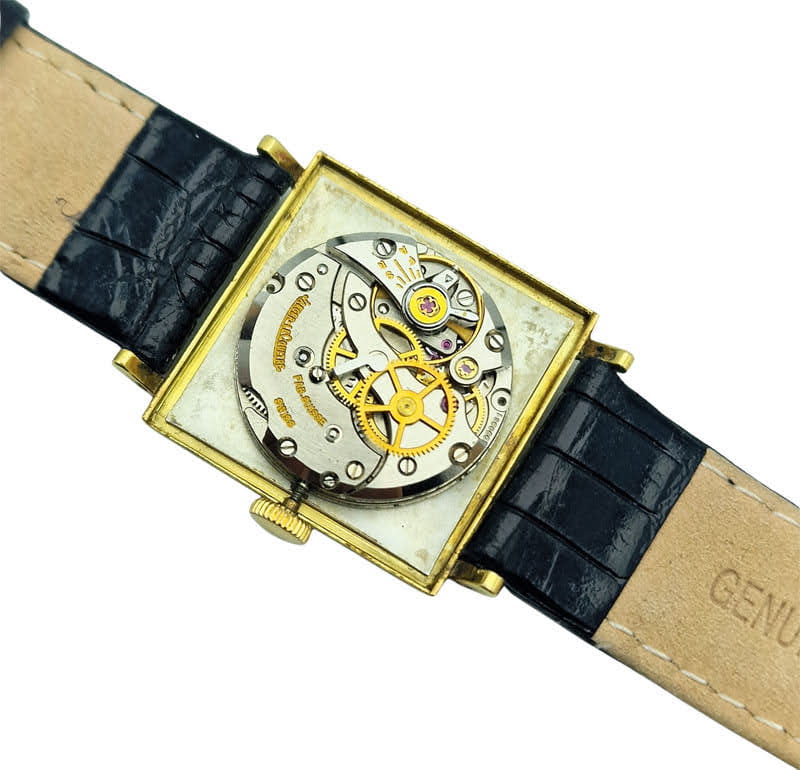 Złoty 18K Jaeger-LeCoultre Square 1947r. - unikat!
