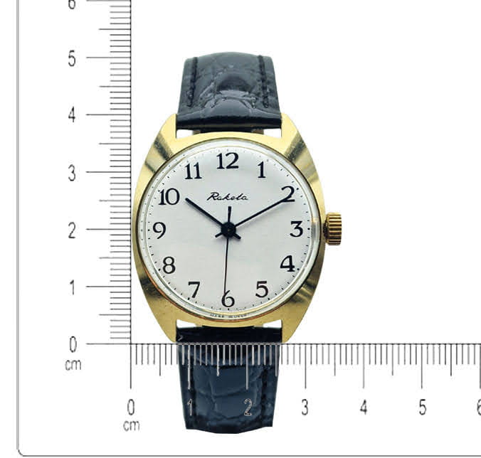 Pozłacana o Raketa 2609.HA - doskonały stan!