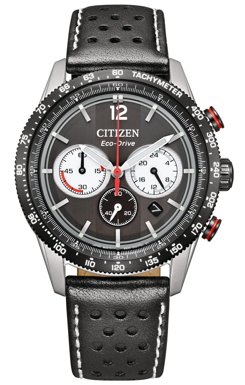Zegarek Citizen Vintage Racing Chrono Eco Drive CA4717-06E (CA471706E)