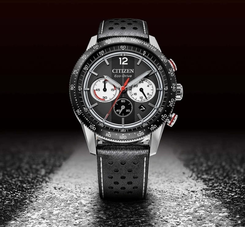 Zegarek Citizen Vintage Racing Chrono Eco Drive CA4717-06E (CA471706E)