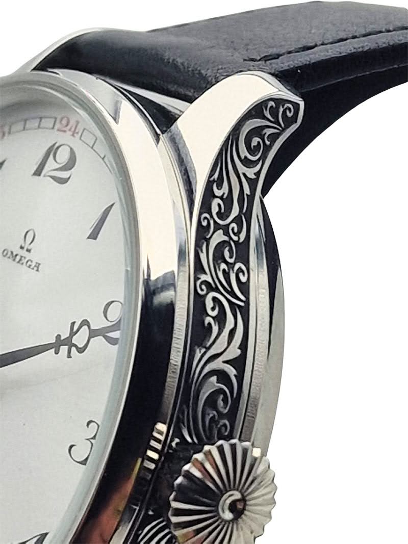 Pasówka Omega mechanizmem cal. 19‴ - Piękna adaptacja!