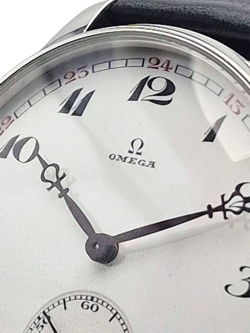 Pasówka Omega mechanizmem cal. 19‴ - Piękna adaptacja!