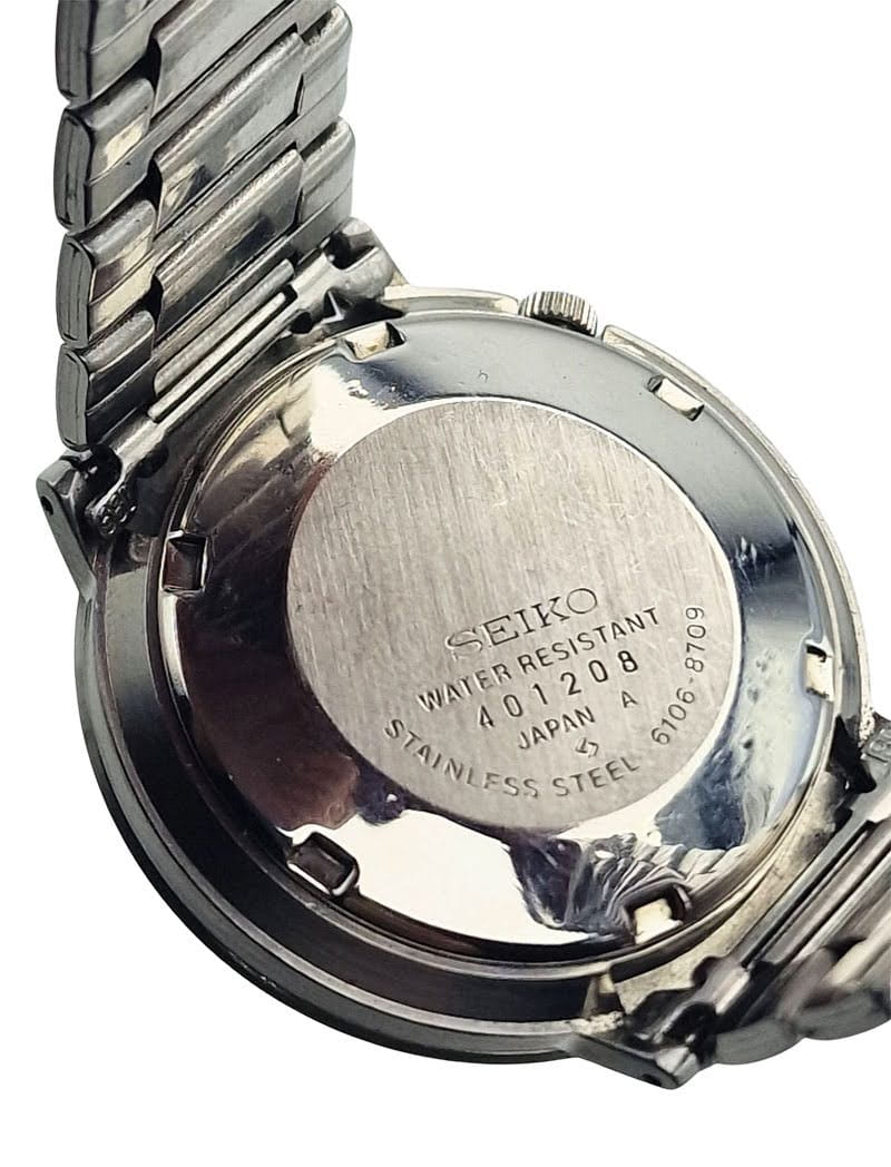 Męski zegarek Seiko DX Automatic 6106-8709 1974r. - doskonały stan!