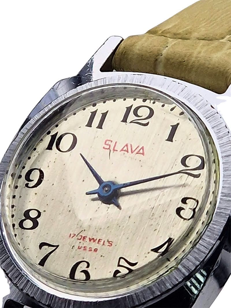 Damska mechaniczna Slava Cal. 1601 - doskonały stan!