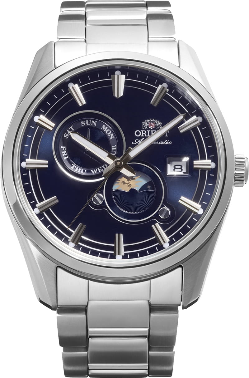 Zegarek Orient Stretto Sun & Moon RA-AK0315L30B (RAAK0315L30B)