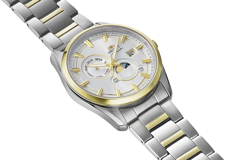 Zegarek Orient Stretto Sun & Moon RA-AK0312S30B (RAAK0312S30B)