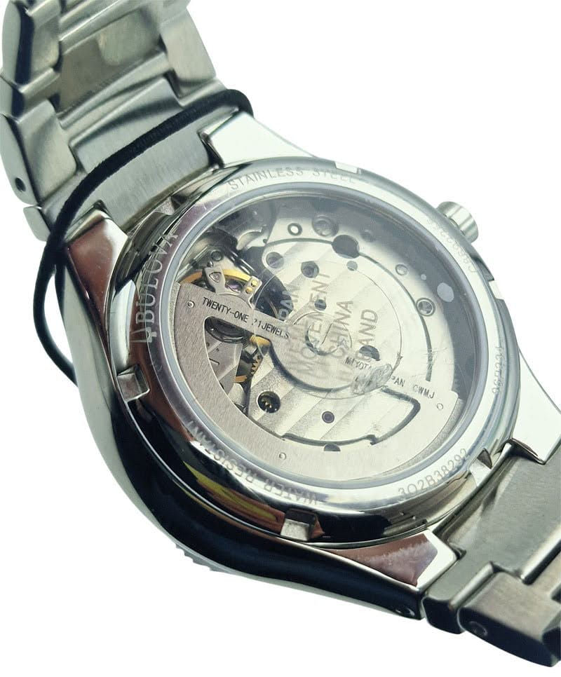 Bulova Automatic Ladies Open Heart - Fabryczny komplet!