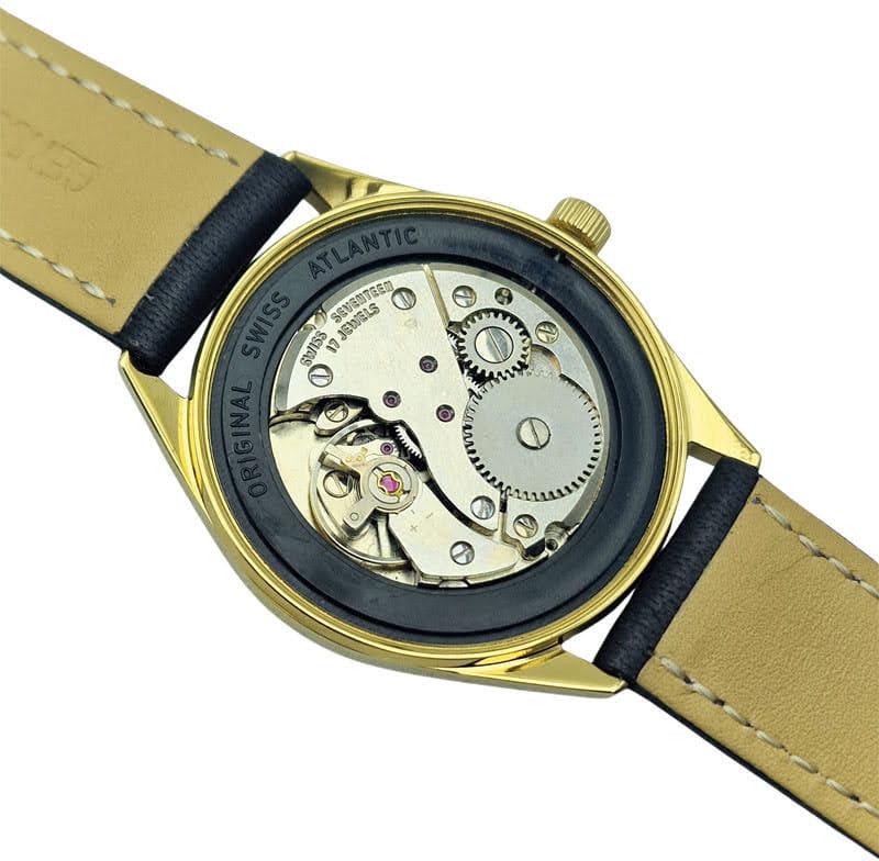 Pozłacany Atlantic Worldmaster Original - piękny stan!