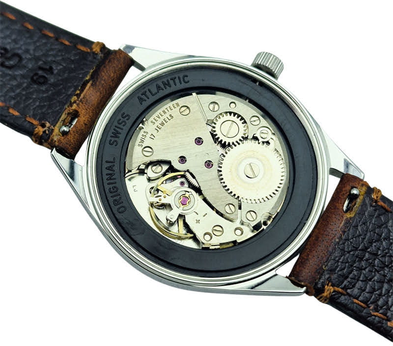 Piękny Atlantic Worldmaster Original 17 Jewels - doskonały stan!