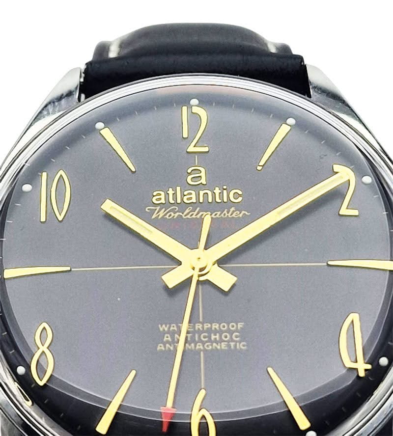Atlantic Worldmaster Original 17 Jewels lata 60. - doskonały stan!