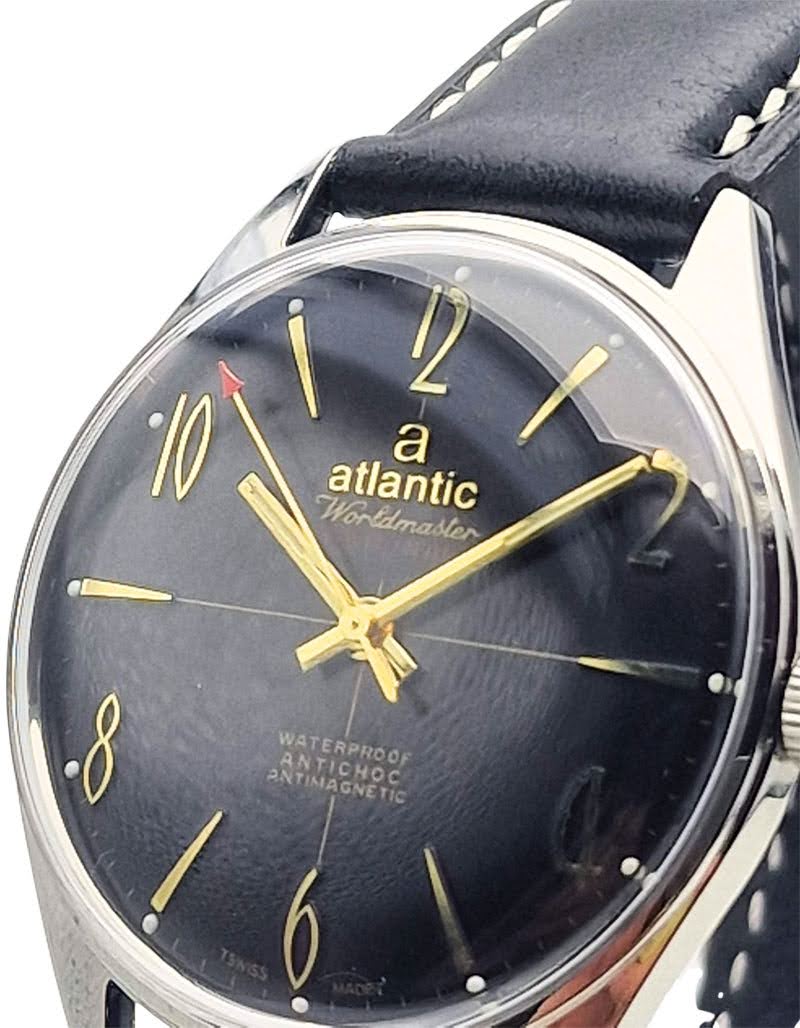 Atlantic Worldmaster Original 17 Jewels lata 60. - doskonały stan!