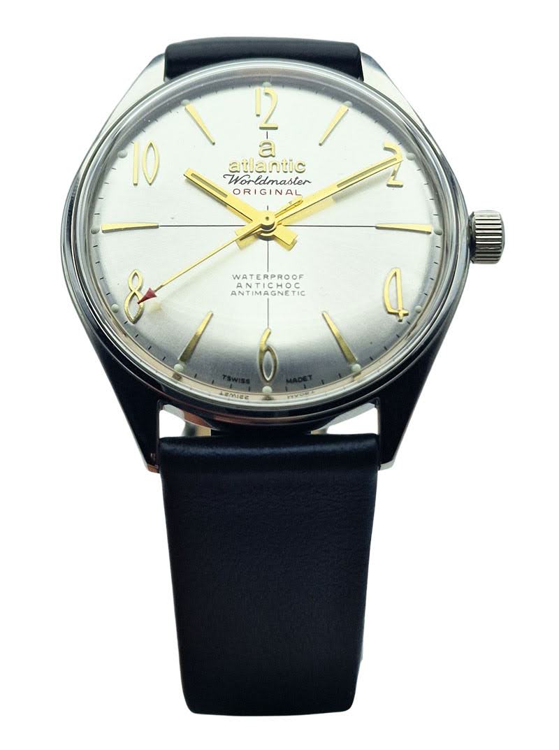 Atlantic Worldmaster Original 17 Jewels - perfekcyjny stan!