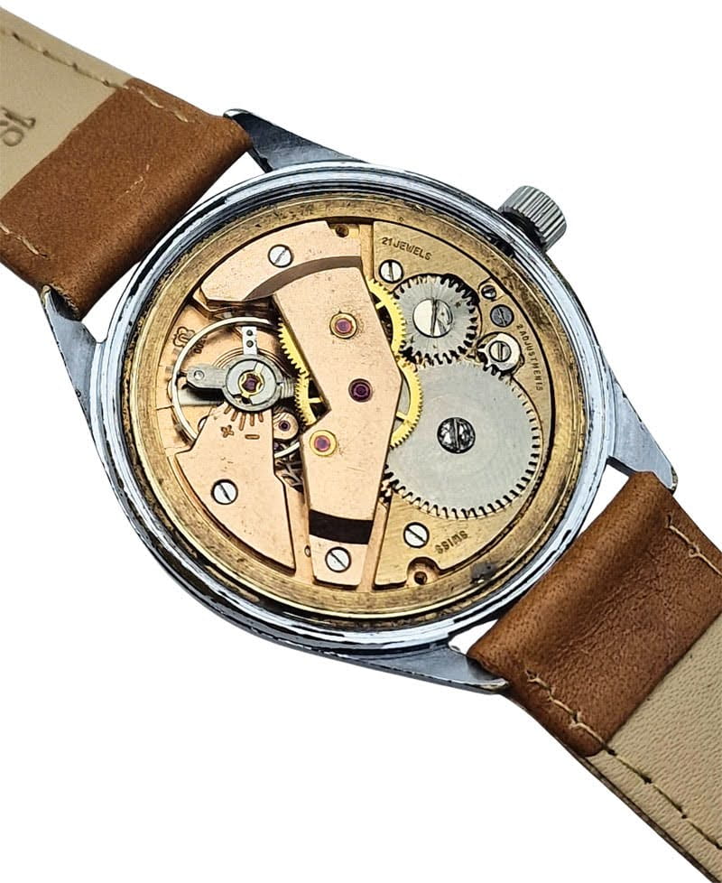 Atlantic Worldmaster Original 21 Jewels U6300 - dobry stan!