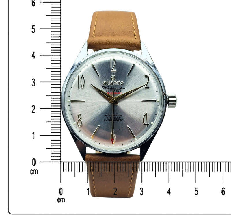 Atlantic Worldmaster Original 21 Jewels U6300 - dobry stan!