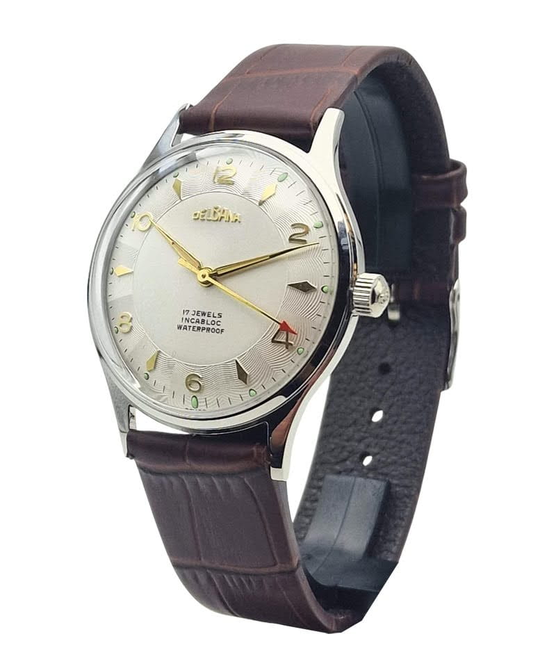 Piękna Delbana 17 Jewels F465 - Idealny stan! Zegarek